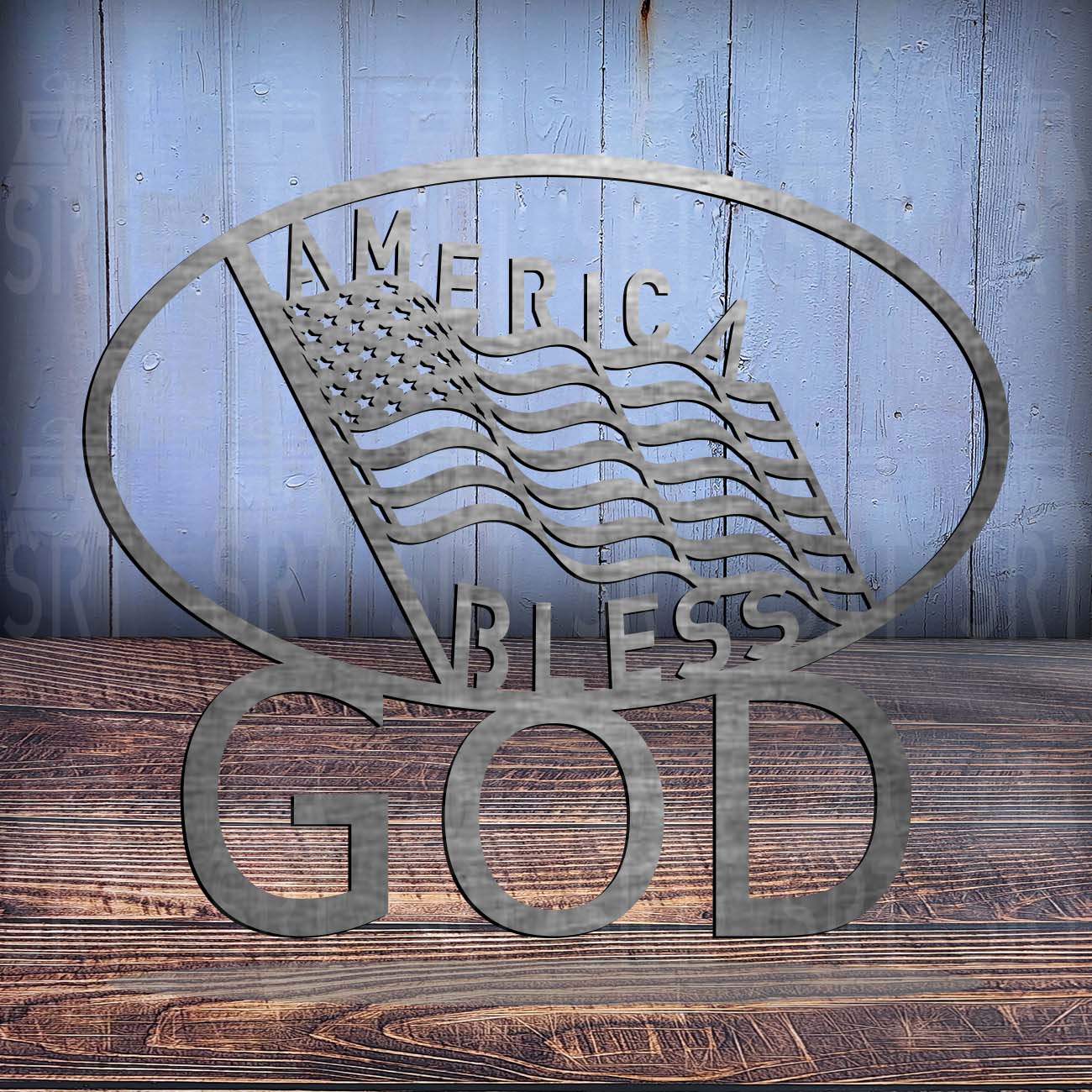 America Bless God - SRT Metalworks