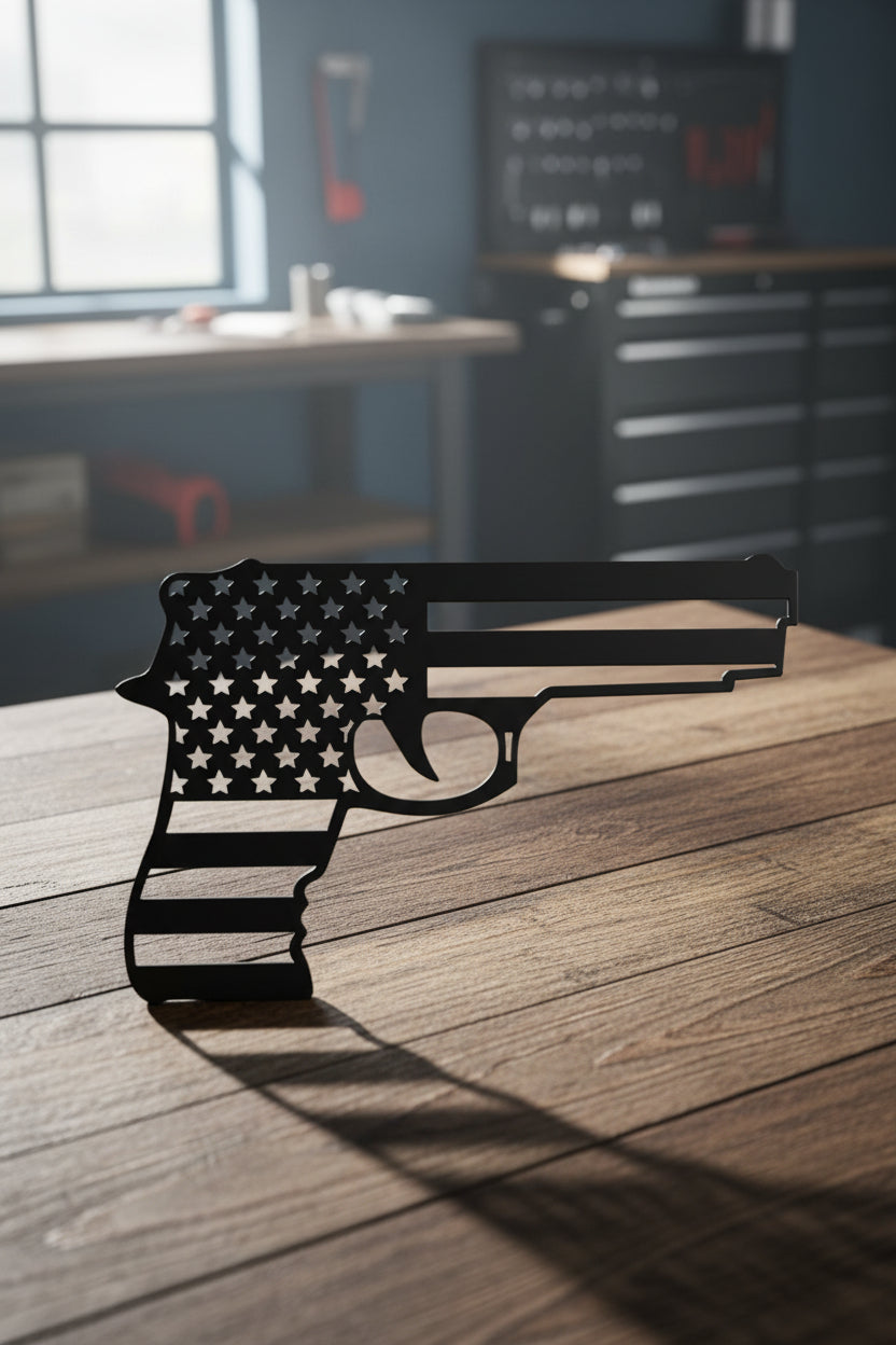 American Flag Gun - SRT Metalworks