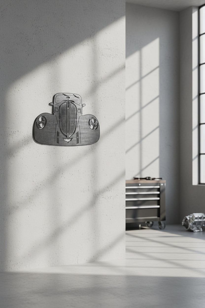 Coupe Plymouth 1938 Front - SRT Metalworks