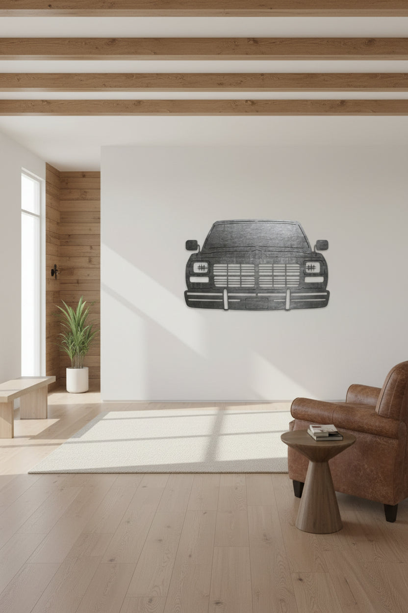 D150 Dodge 1993 front - SRT Metalworks