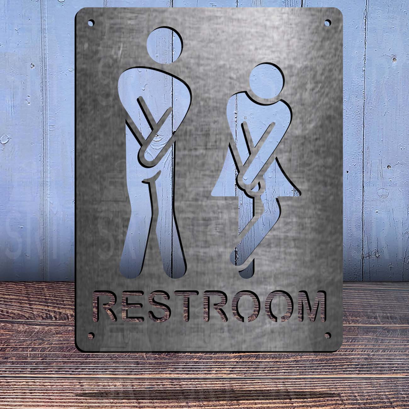 His Hers Restroom - SRT Metalworks