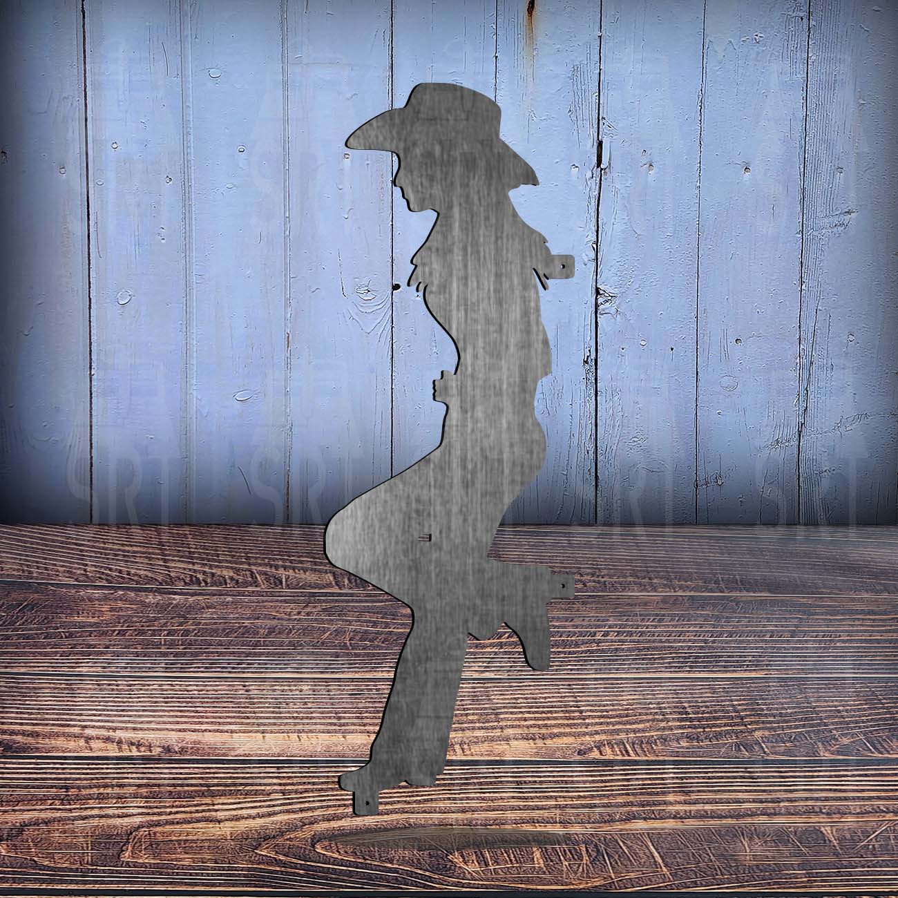 Leaning Cowgirl 6' - SRT Metalworks