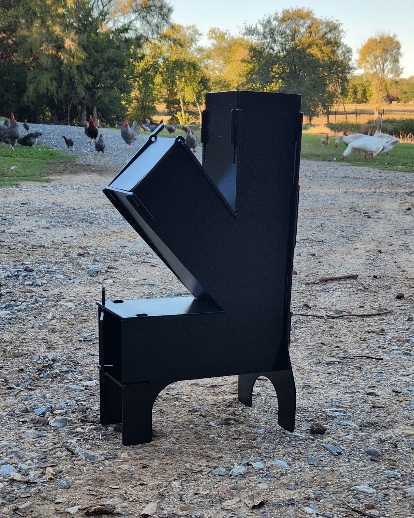 Rocket Stove Collapsible - SRT Metalworks