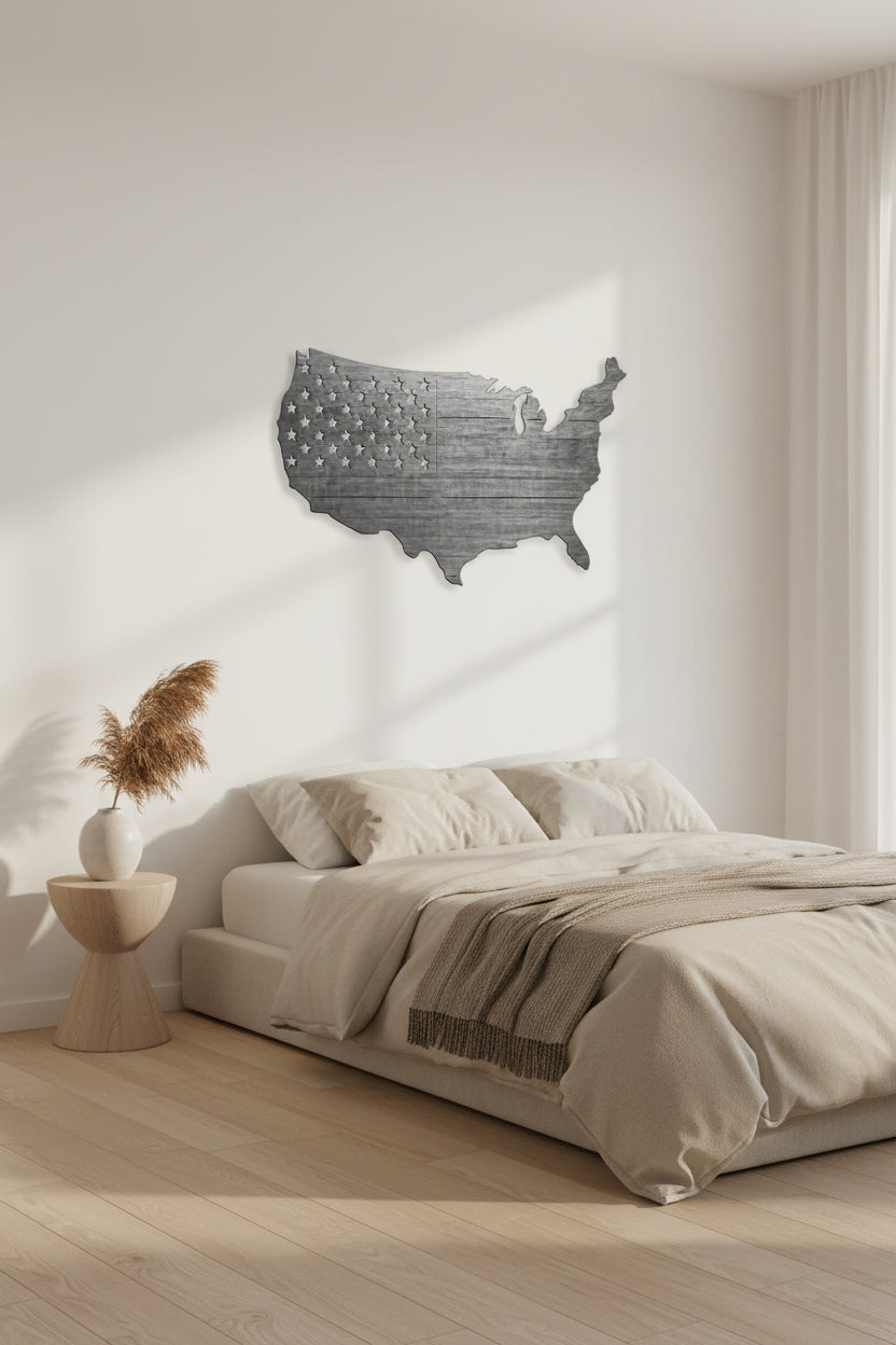 US Outline Flag - SRT Metalworks