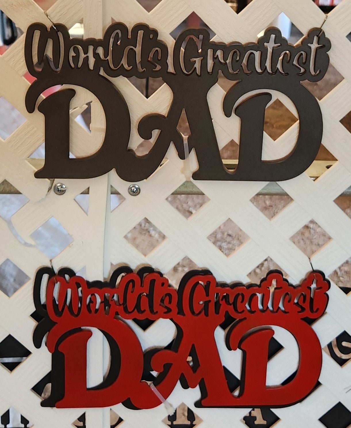 World's Greatest Dad - SRT Metalworks