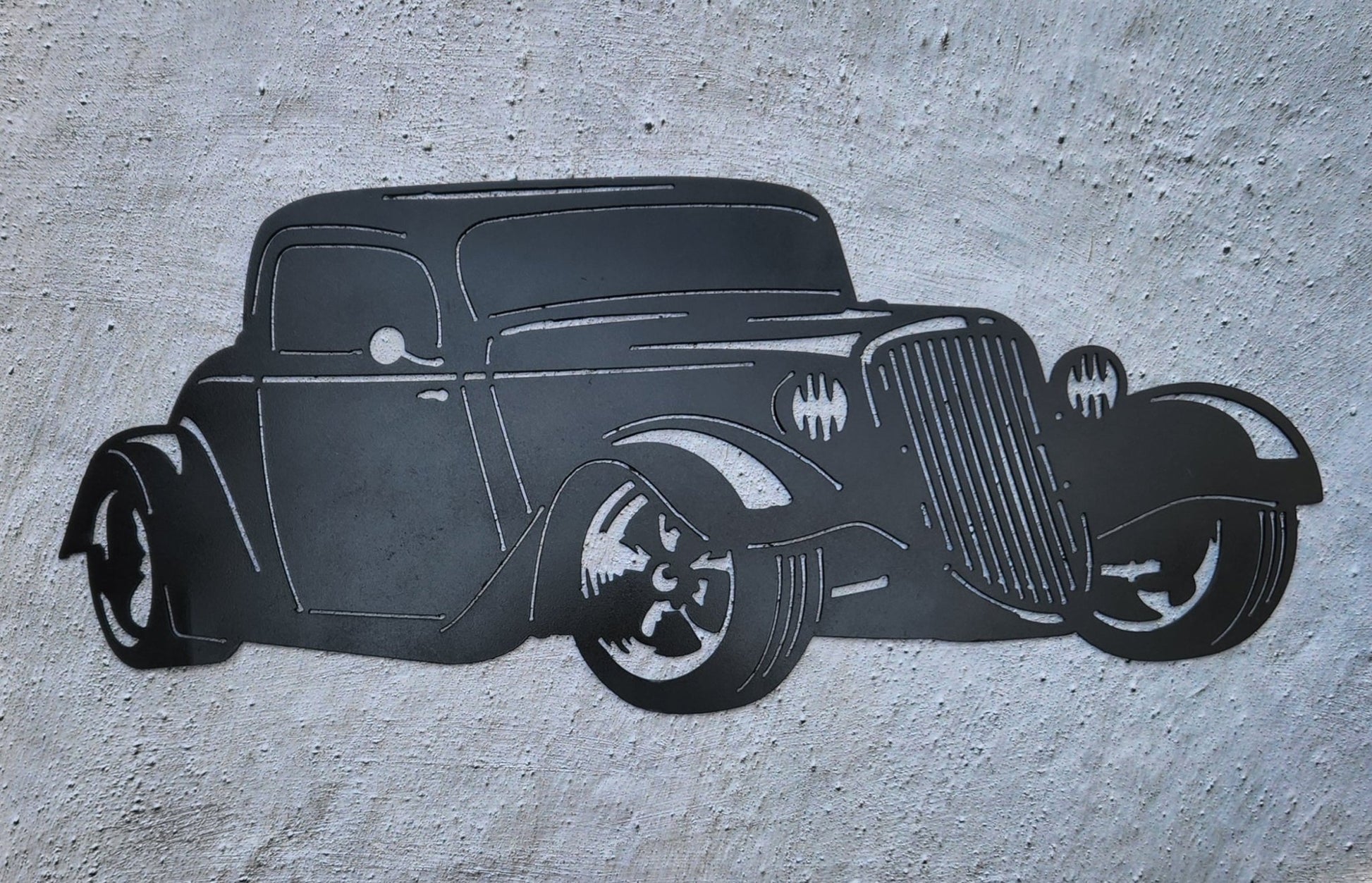 1933 Ford Coupe Metal Wall Art, 14 - Gauge Steel - SRT Metalworks
