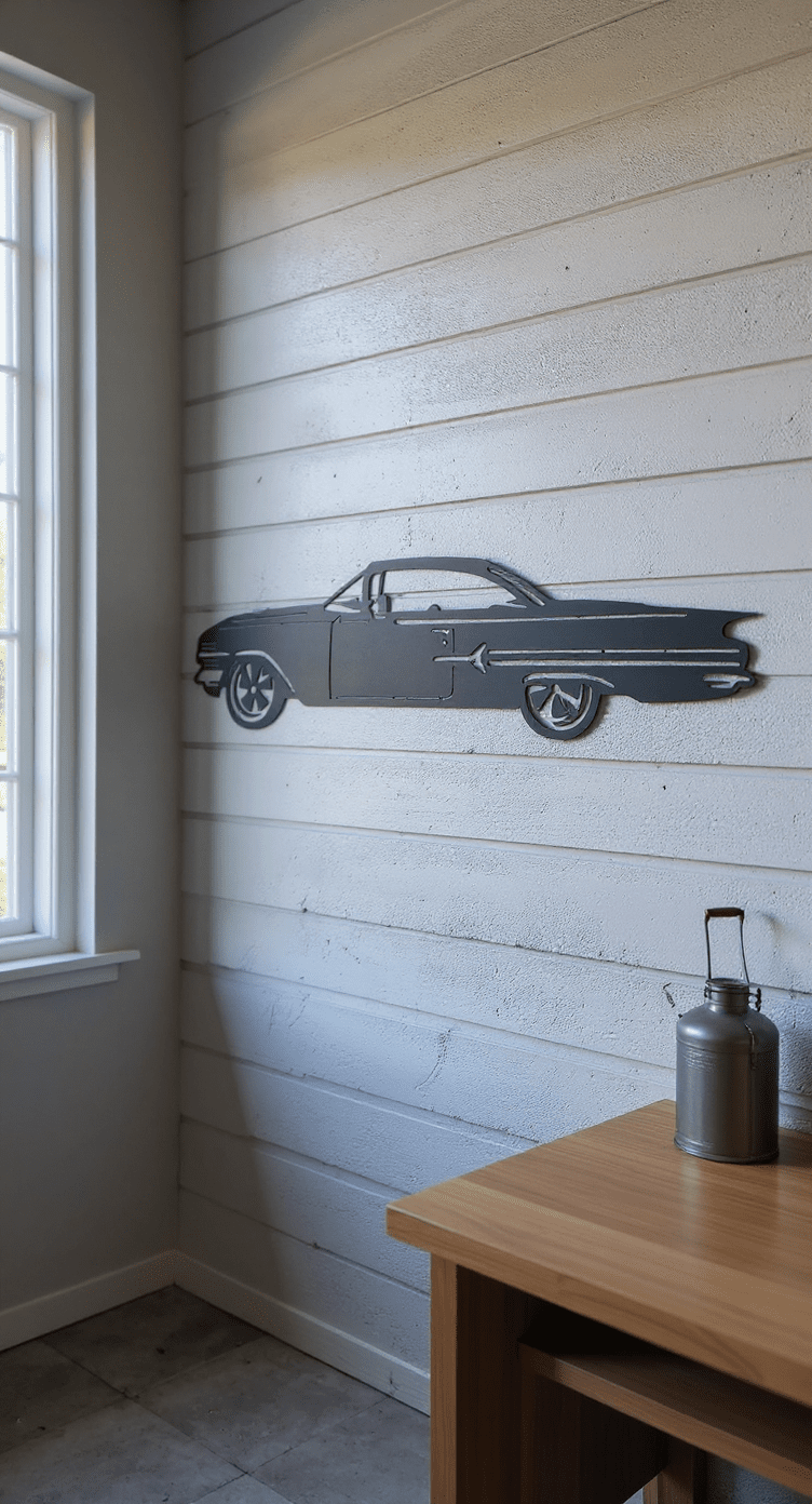 1960 Chevy Impala Side View Metal Art, 14 - Gauge Steel - SRT Metalworks