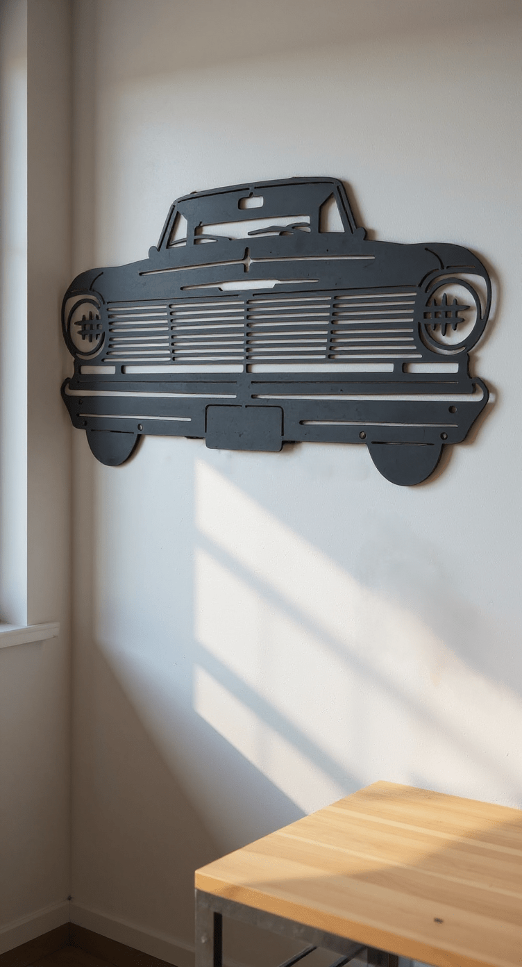 1962 Nova 2 Chevy Front, 14 - Gauge Steel Painted Metal Wall Art - SRT Metalworks