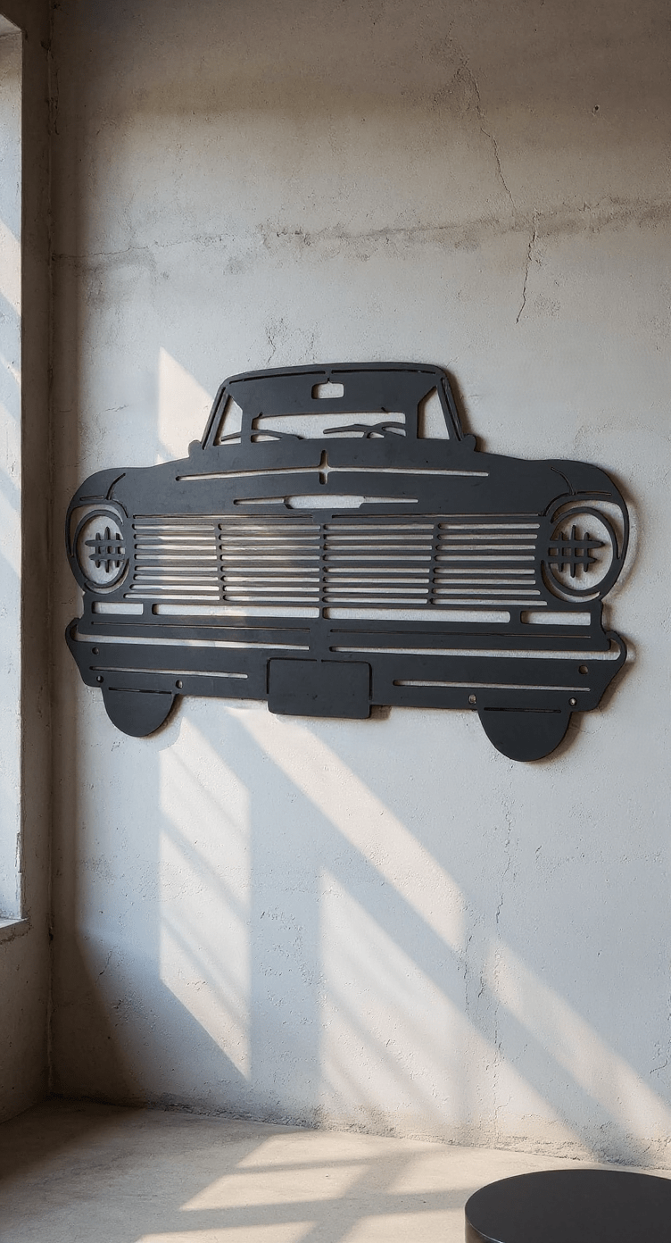 1962 Nova 2 Chevy Front, 14 - Gauge Steel Painted Metal Wall Art - SRT Metalworks