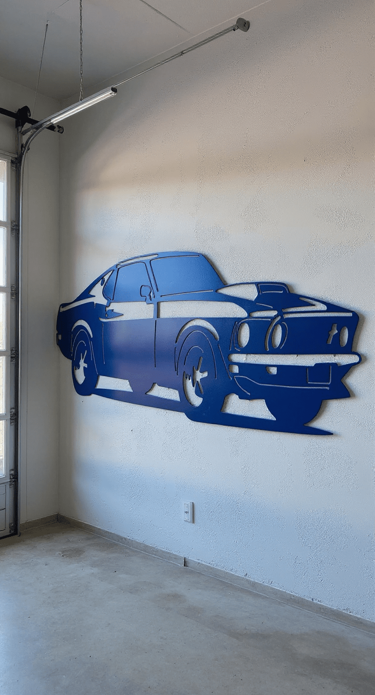 1969 Ford Mustang Fastback Metal Art, 14 - Gauge Steel - SRT Metalworks