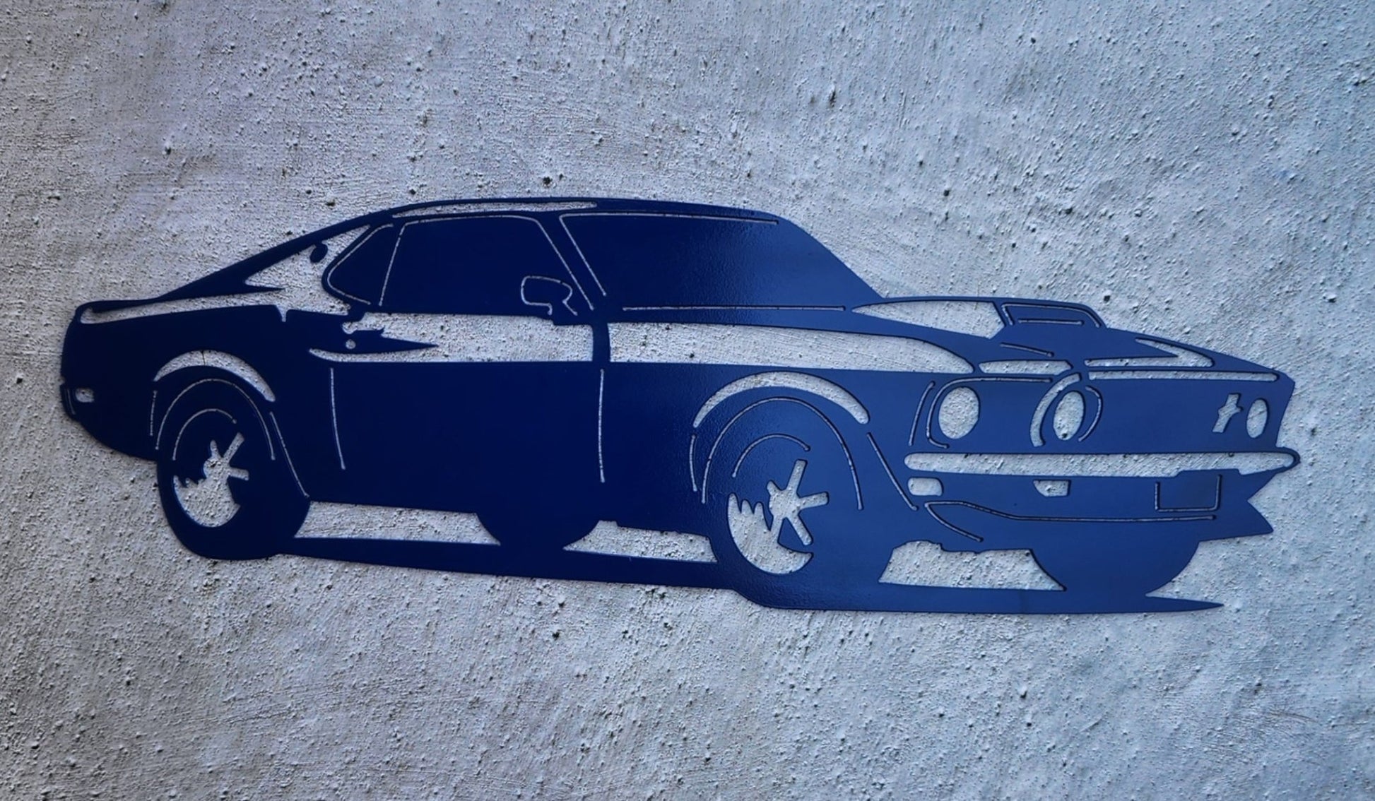 1969 Ford Mustang Fastback Metal Art, 14 - Gauge Steel - SRT Metalworks
