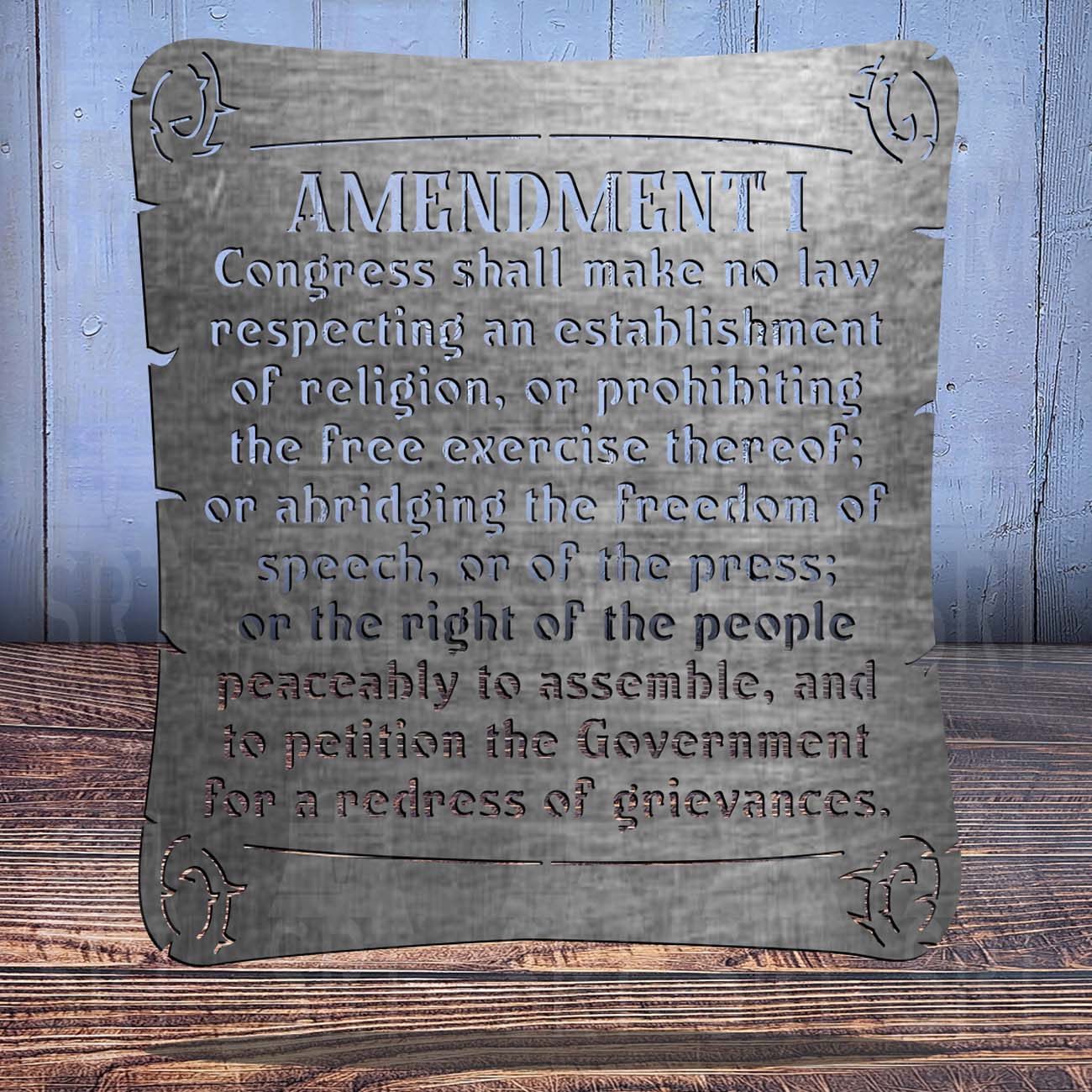 1st Amendment - SRT Metalworks