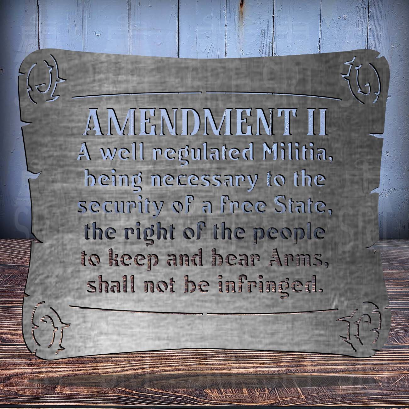 2nd Amendment - SRT Metalworks