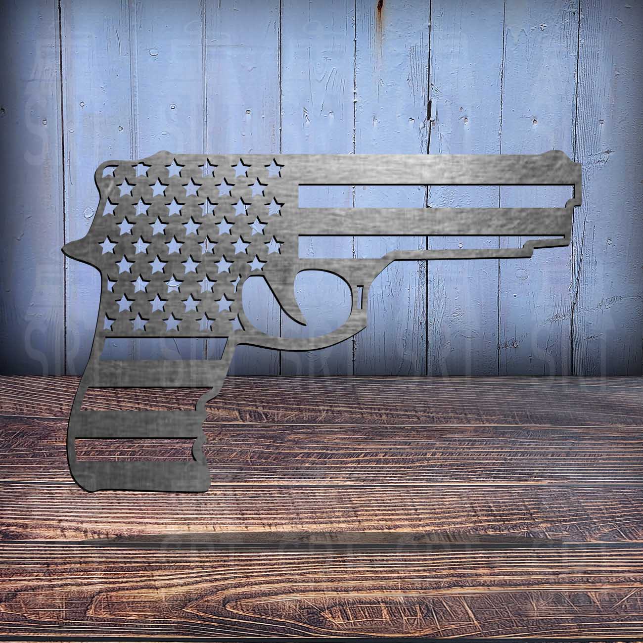 American Flag Gun - SRT Metalworks
