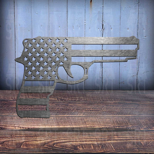 American Flag Gun - SRT Metalworks