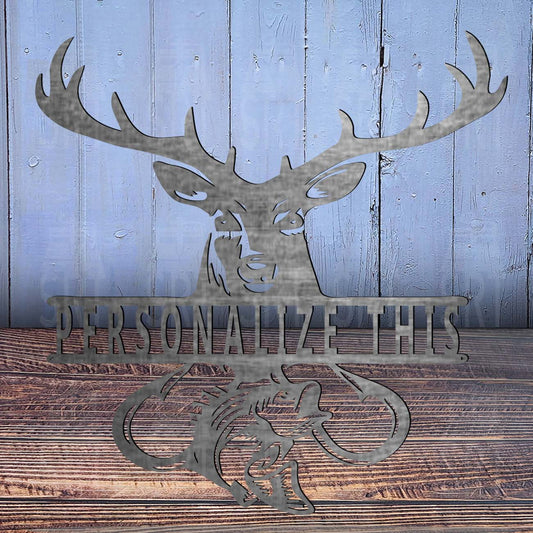 Buck & Bass Monogram - SRT Metalworks