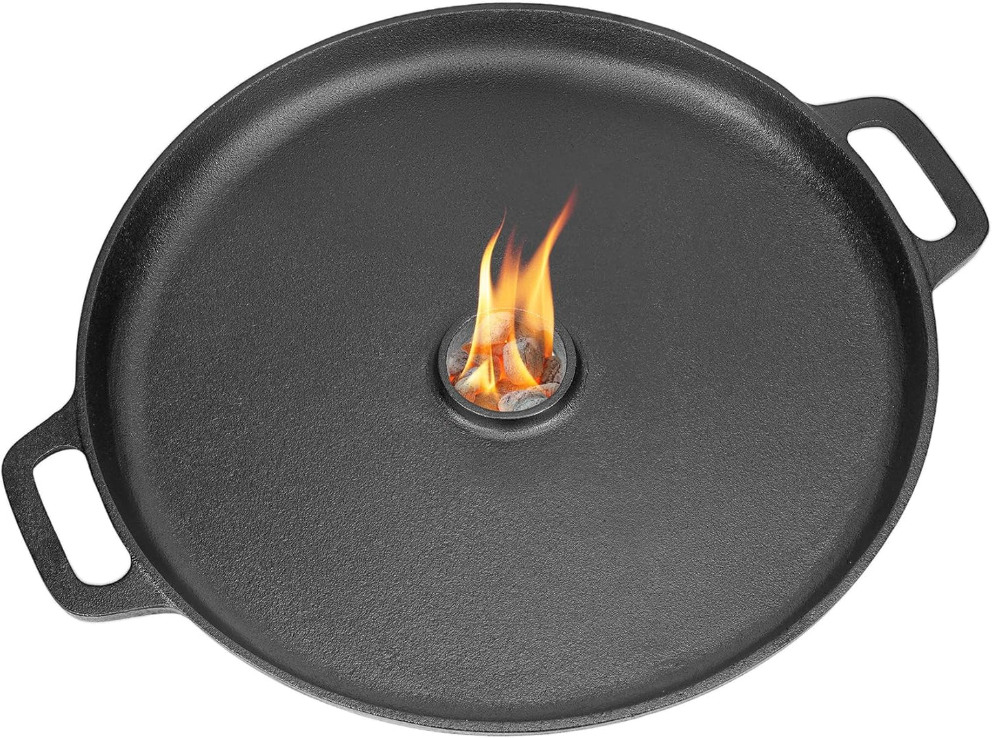 Cast Iron Griddle Pan for Rocket Stoves and Outdoor Cooking - SRT Metalworks
