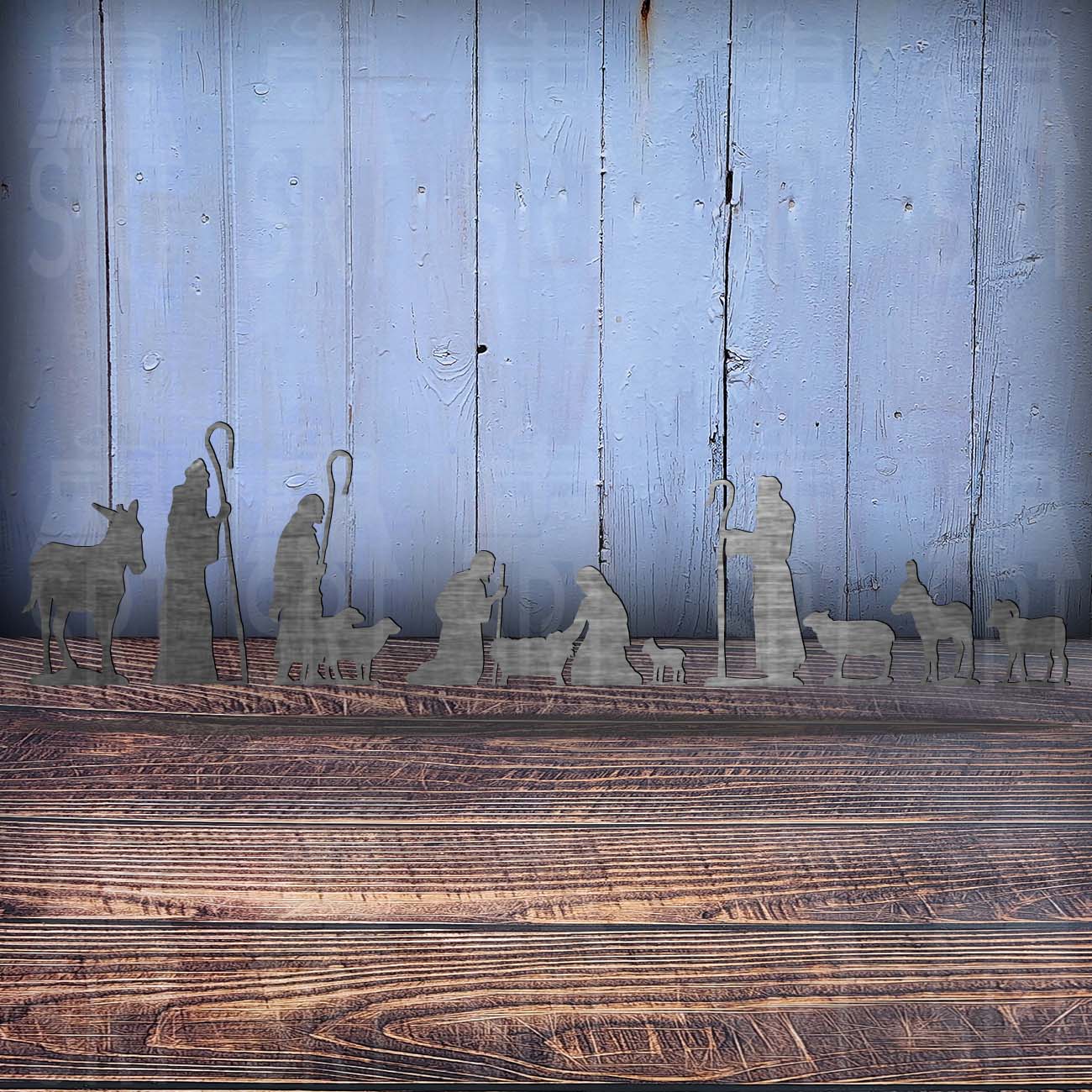 Christmas Nativity - Small - SRT Metalworks