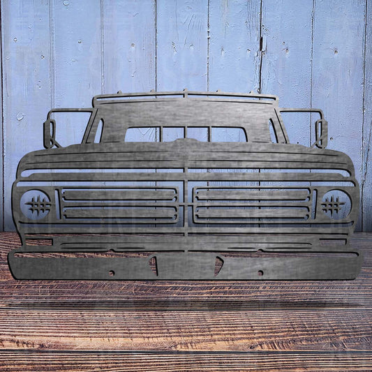 F250 Ford 1970 front - SRT Metalworks