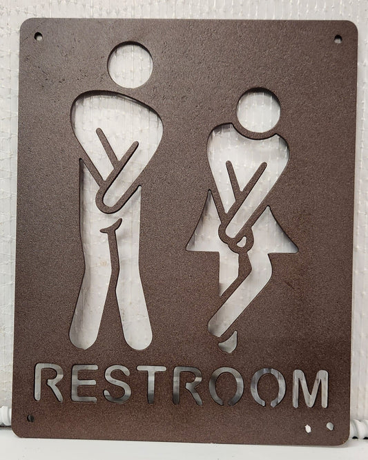 His Hers Restroom - SRT Metalworks
