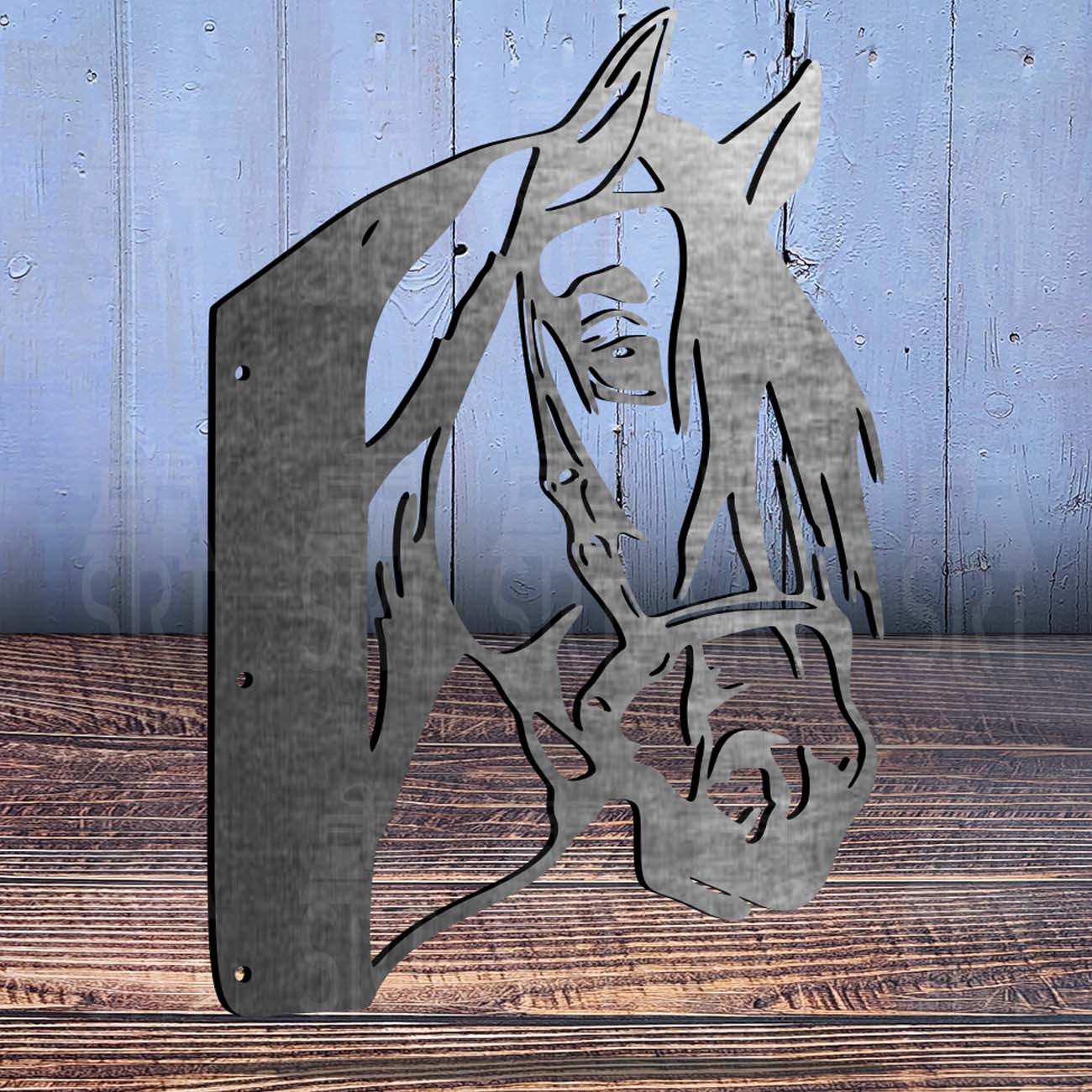 Horse Head Mount - SRT Metalworks