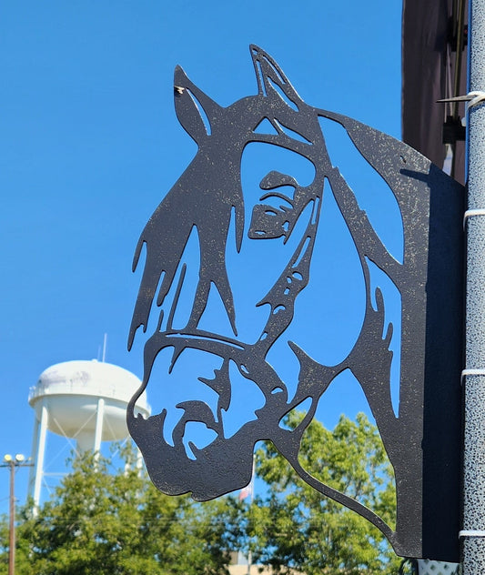 Horse Head Mount - SRT Metalworks