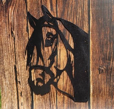 Horse Head Mount - SRT Metalworks
