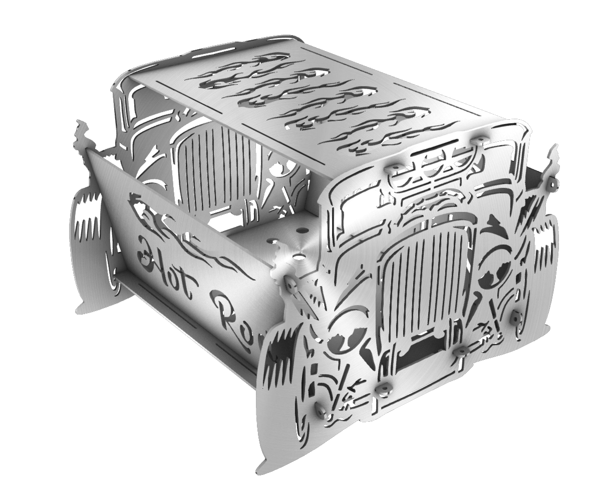 Hot Rod - Fire Pit - SRT Metalworks