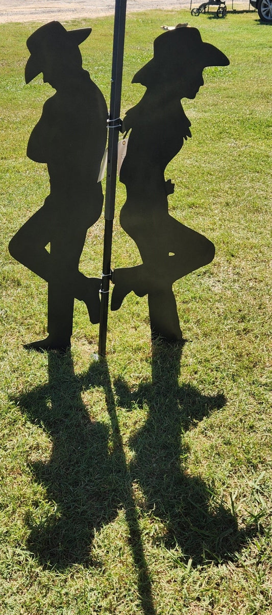 Leaning Cowboy 4' - SRT Metalworks