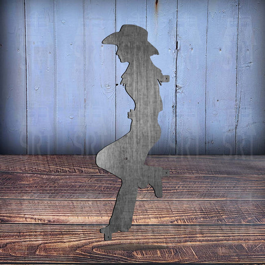 Leaning Cowgirl 6' - SRT Metalworks