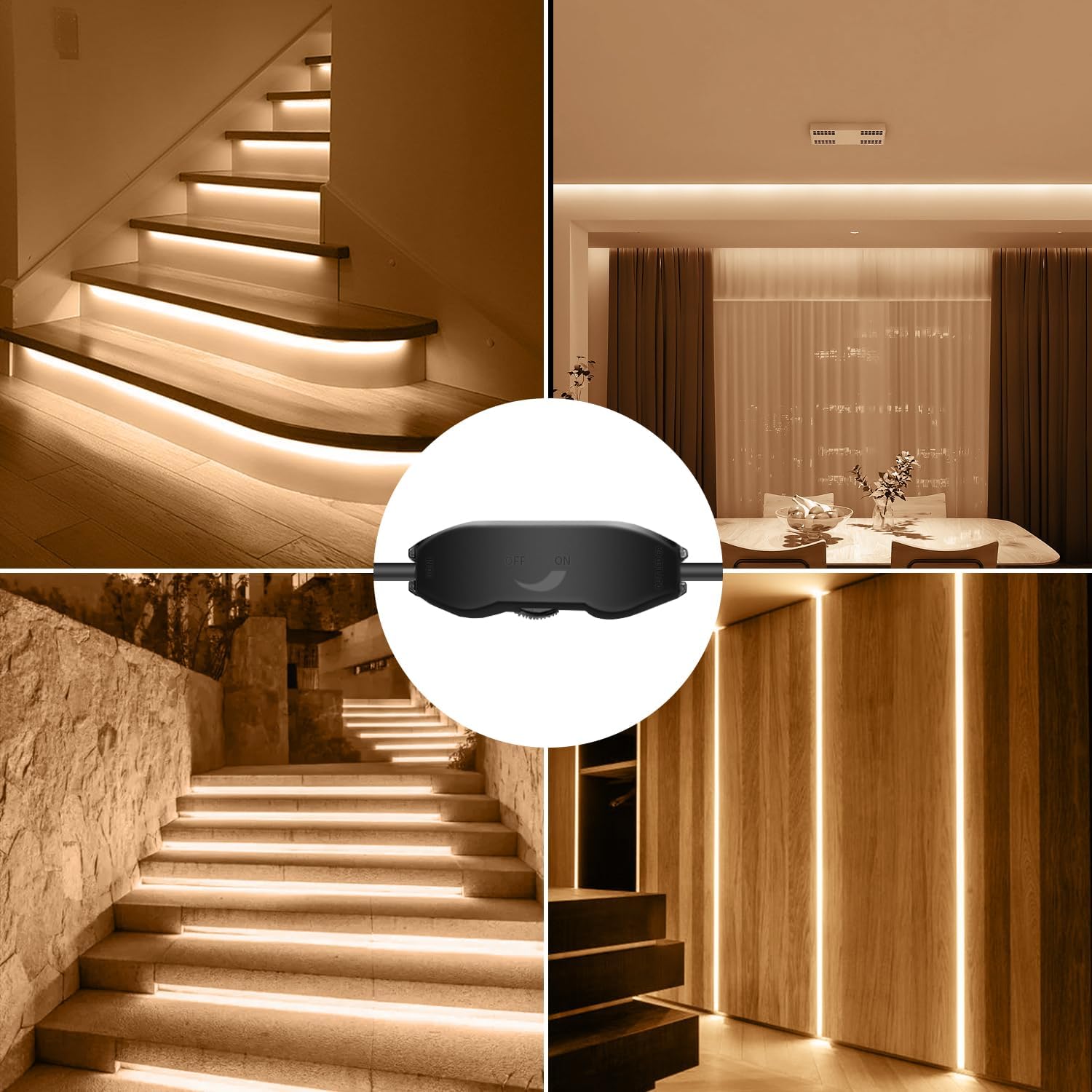 LED Strip Light Dimmer Switch (Simple Brightness Control) - SRT Metalworks