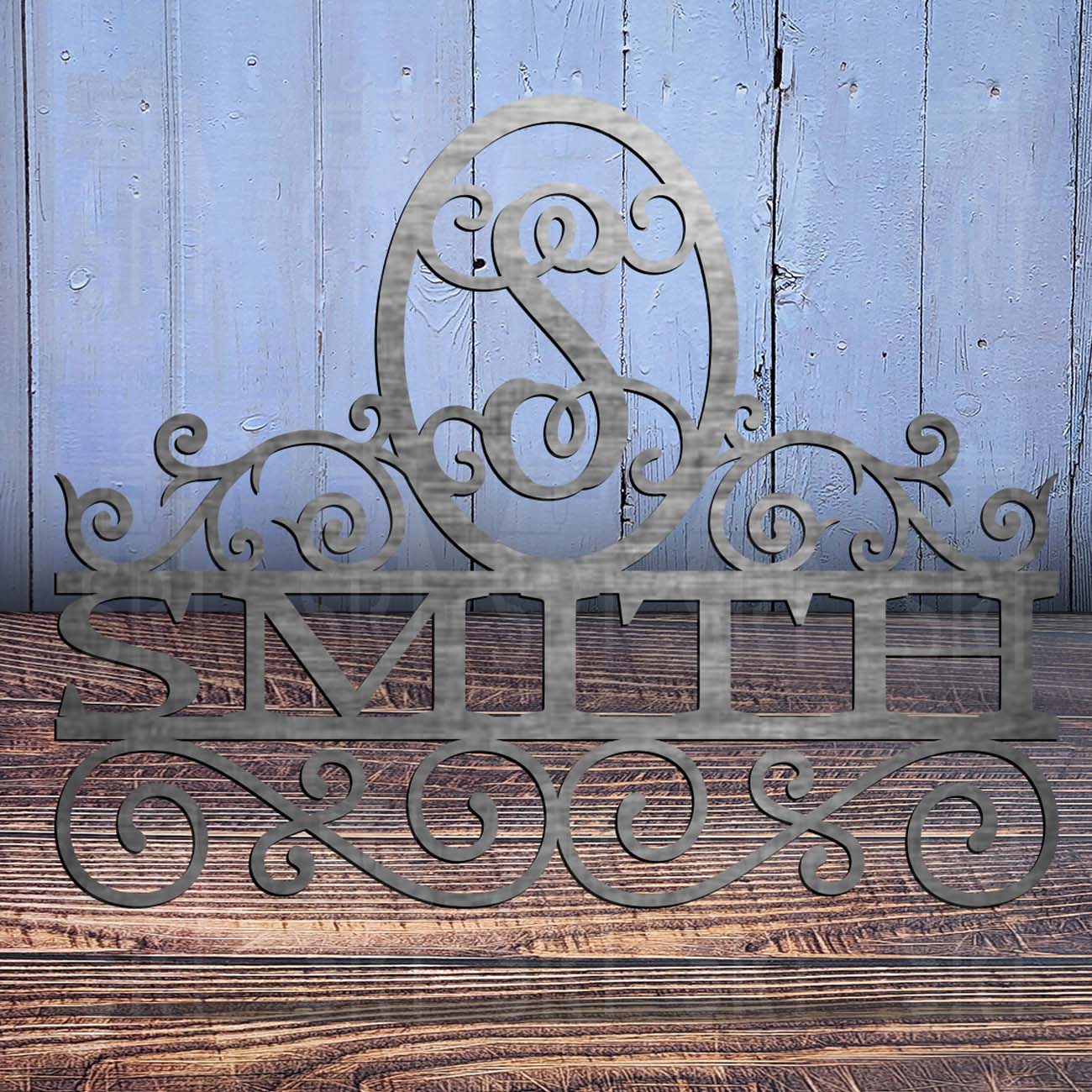 Scroll Monogram - SRT Metalworks