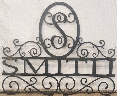 Scroll Monogram - SRT Metalworks
