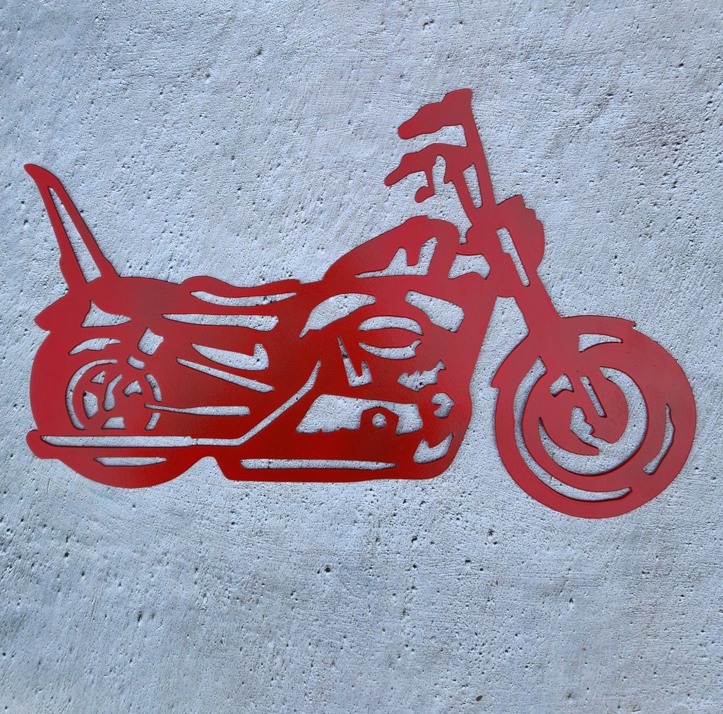 Sissy Bar Legacy Cruiser Metal Wall Art, 14 - Gauge Steel - SRT Metalworks