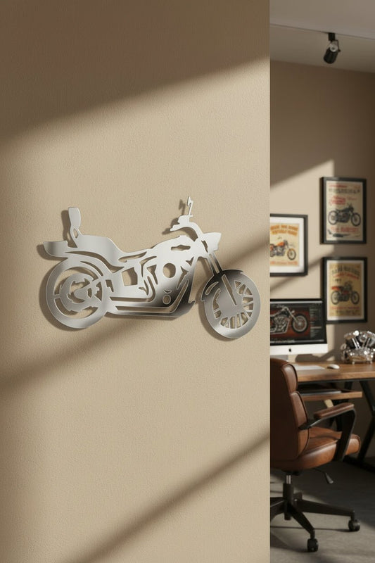 Sportster Iron Run Motorcycle Metal Wall Art, 14 - Gauge Steel - SRT Metalworks