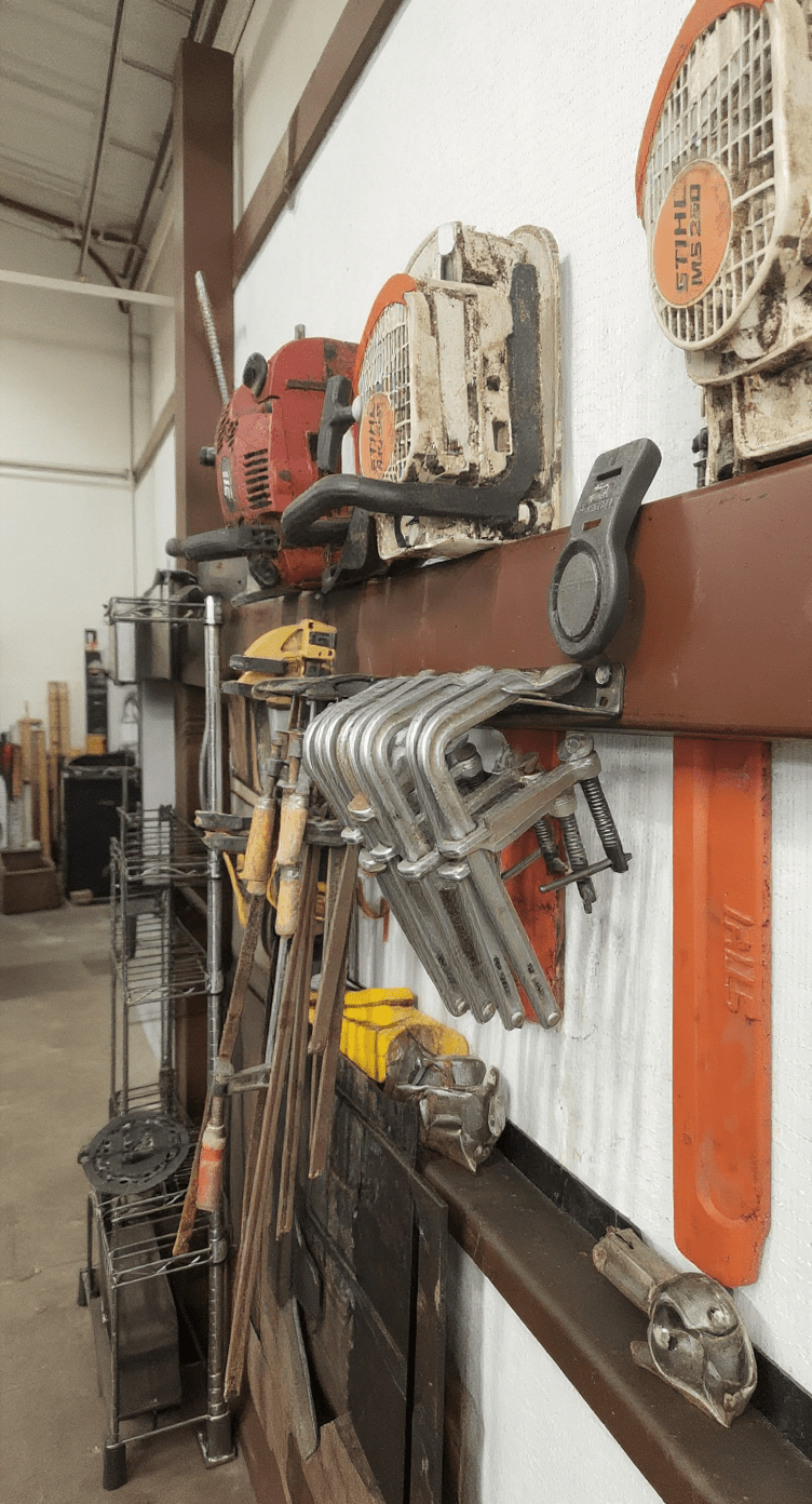 Vice Grip & C - Clamp Tool Holder – Hand - Painted 14 - Gauge Steel - SRT Metalworks