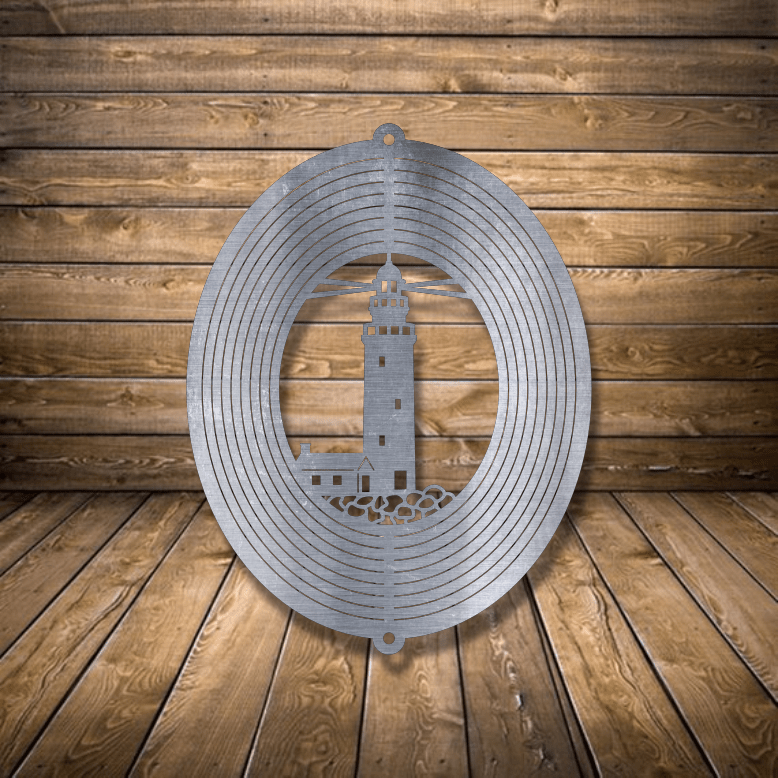 Wind Spinner - Lighthouse - SRT Metalworks