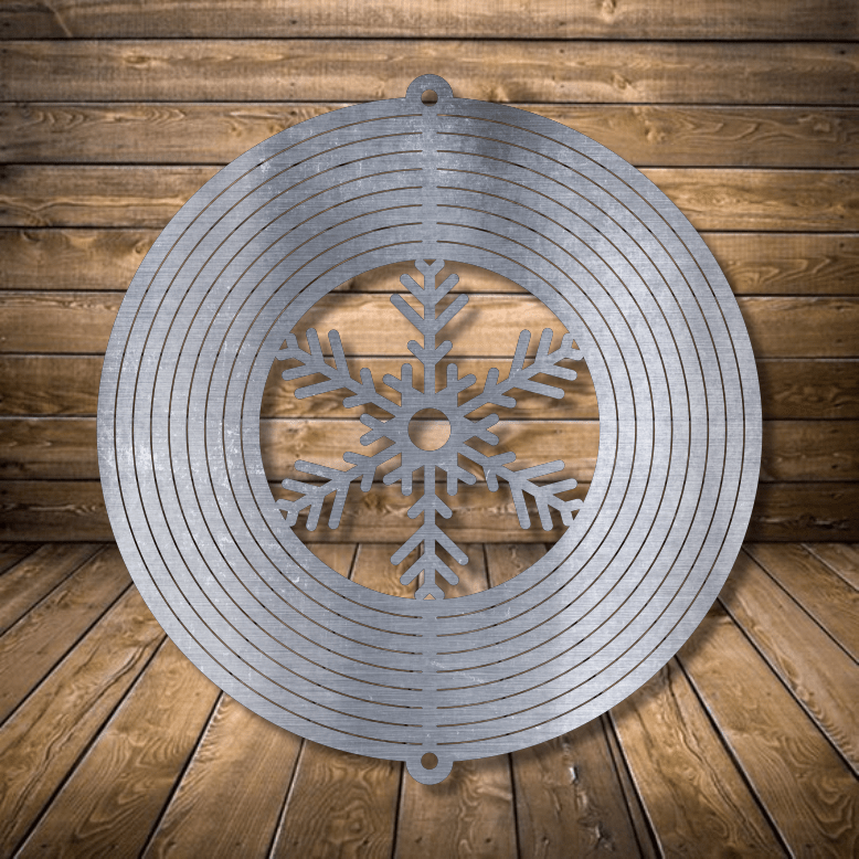 Wind Spinner - Snow Flake - SRT Metalworks